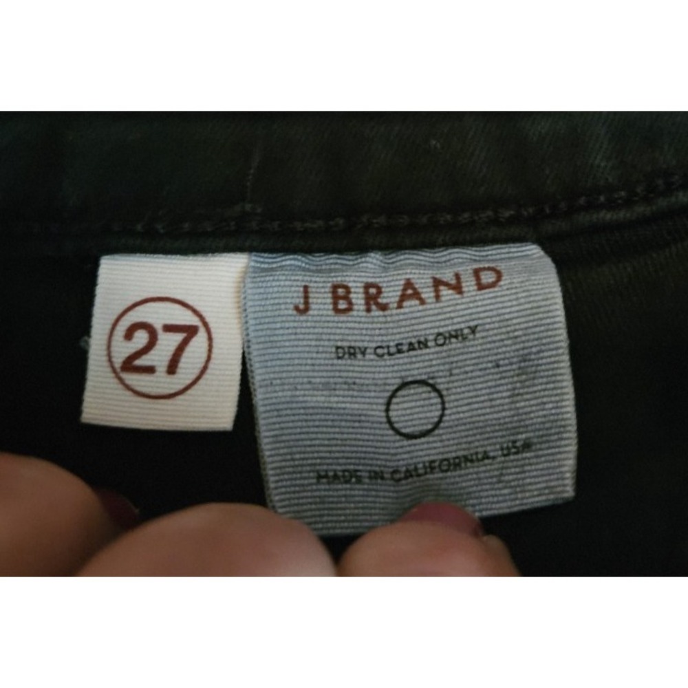 J Brand Super Skinny Womens Jeans Black Size 27 Goth Boho - Picture 7 of 10